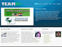 Tablet Screenshot of missouriworkforce.net